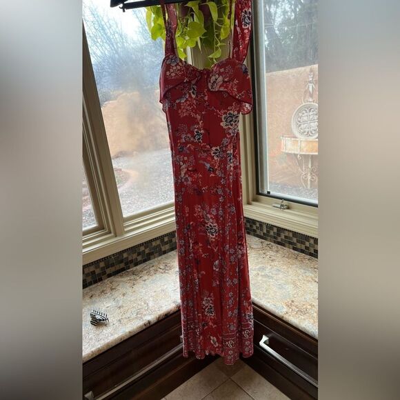 Summer dress with flutter sleeve back - Picture 6 of 6